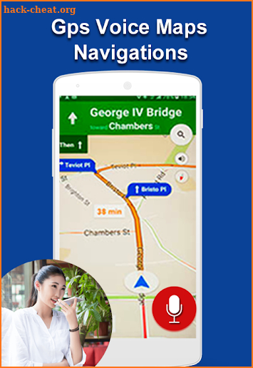 GPS Voice Navigation Maps & Drive Route Direction screenshot