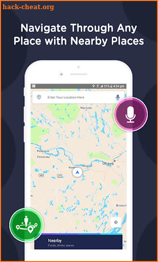 GPS Voice Navigation Maps, Live GPS Navigation screenshot