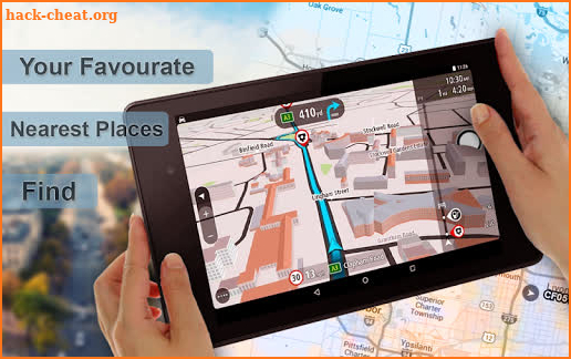 GPS Voice Route & Weather Maps, Live Speed Camera screenshot