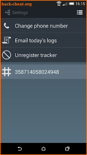 GpsGate Tracker screenshot