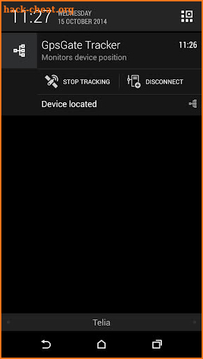 GpsGate Tracker screenshot