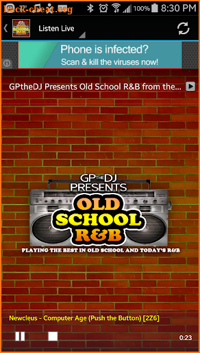 GPtheDJ Present Old School R&B screenshot