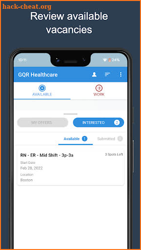 GQR Healthcare screenshot