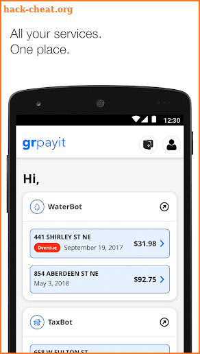 GR PayIt - Official Payment App of Grand Rapids screenshot