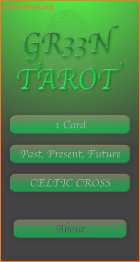 GR33N TAROT screenshot