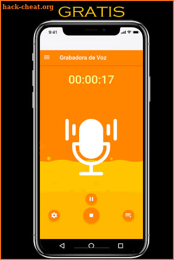 Grabadora de Voz y Audios screenshot