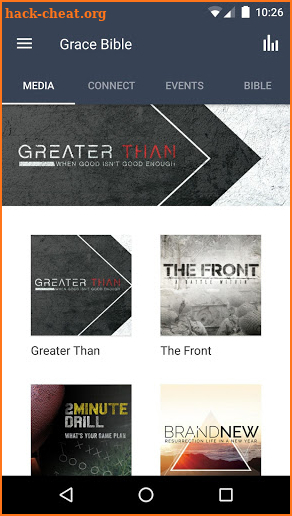 Grace Bible Church App screenshot