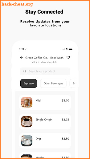 Grace Coffee Co. screenshot