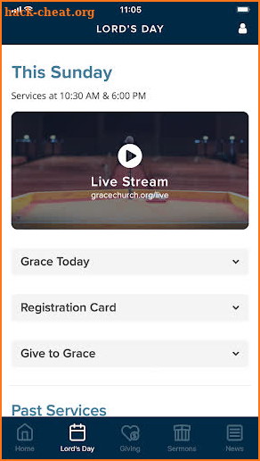 Grace Community Church screenshot
