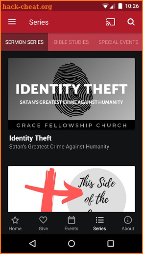 Grace Fellowship Church screenshot