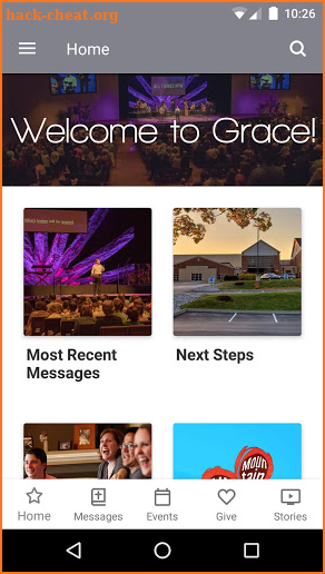 Grace Fellowship Johnson City screenshot