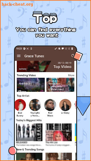 Grace Tunes screenshot