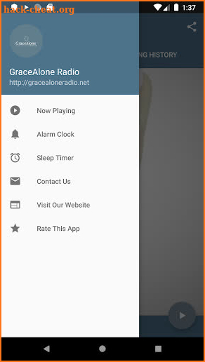 GraceAlone Radio screenshot