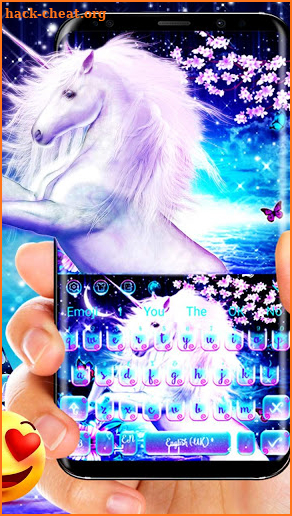 Graceful Unicorn Keyboard screenshot