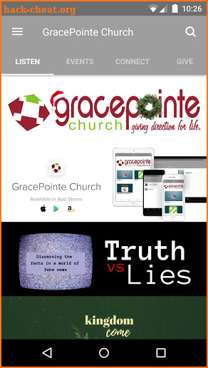 GracePointe Church screenshot