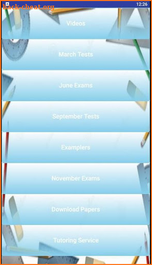 Grade 10 Mathematical Literacy Mobile Application screenshot