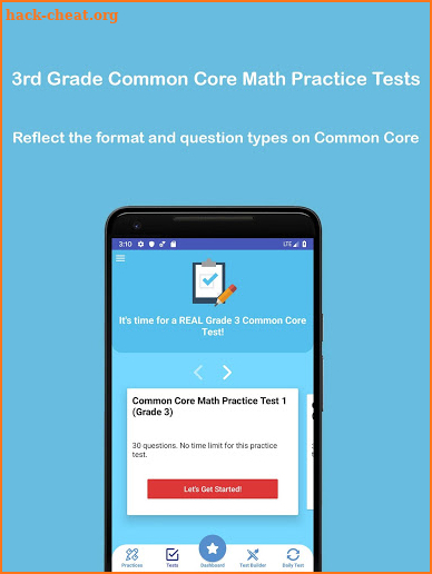 Grade 3 Common Core Math Test & Practice 2020 screenshot