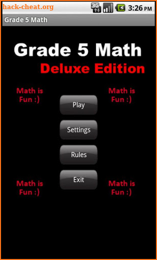 Grade 5 Math - Deluxe Edition screenshot