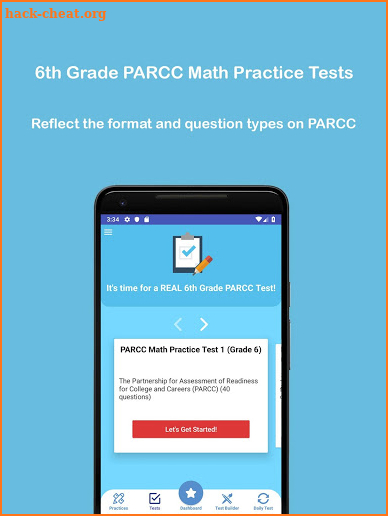 Grade 6 PARCC Math Test & Practice 2019 screenshot