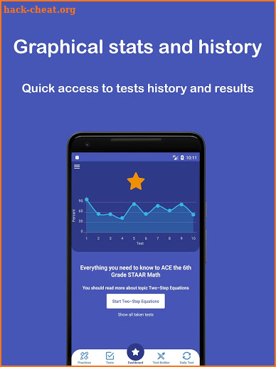 Grade 6 STAAR Math Test & Practice 2018-2019 screenshot