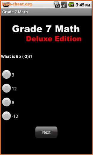 Grade 7 Math - Deluxe Edition screenshot