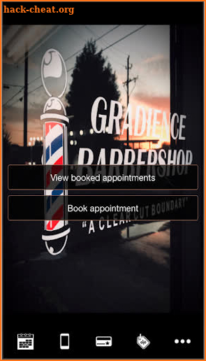 Gradience Barber Shop screenshot