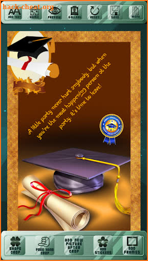 Graduation Ceremony Invitations screenshot