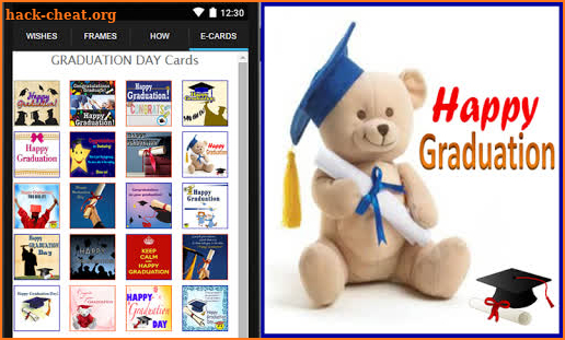 Graduation Day: Cards & Frames screenshot