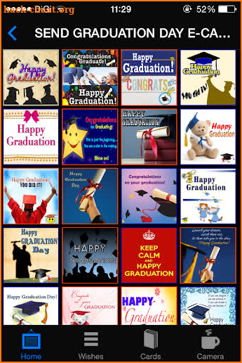 Graduation Day Wishes Cards screenshot
