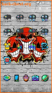 Graffiti Art Theme screenshot