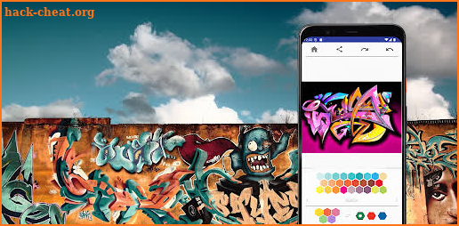 Graffiti Coloring Pages screenshot