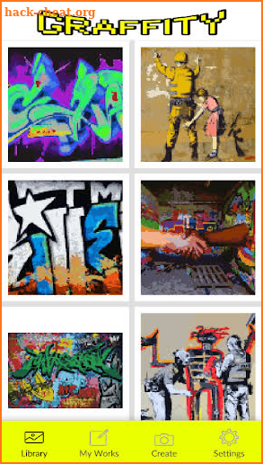 Graffiti Coloring Pages - Color By Number screenshot