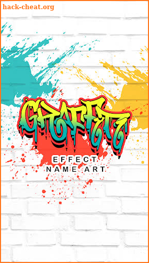 Graffiti Effect Name Art screenshot