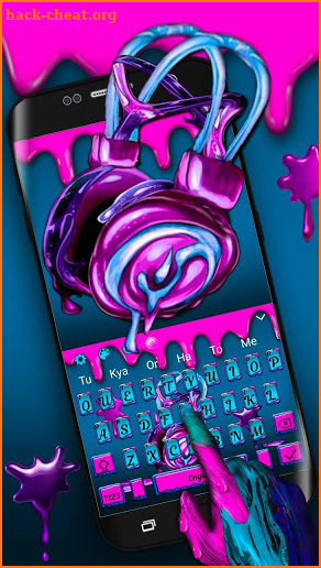 Graffiti Headphone Music Keyboard screenshot