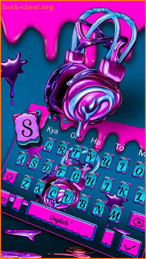 Graffiti Headphone Music Keyboard screenshot