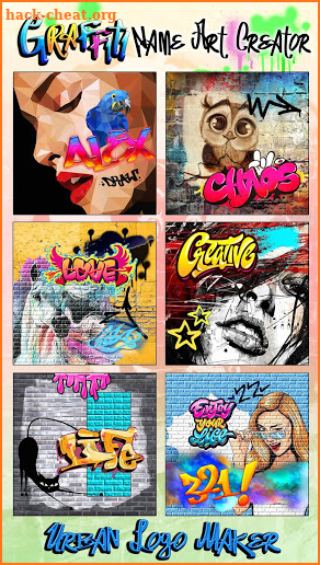 Graffiti Name Art Creator 🤙 Urban Logo Maker screenshot