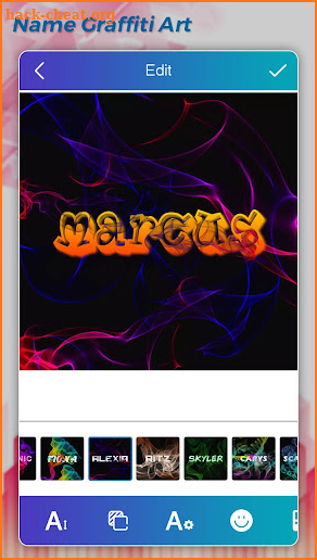 Graffiti Name Art - Graffiti Text Effects screenshot