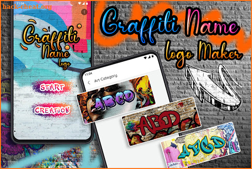 Graffiti Name Logo Maker screenshot