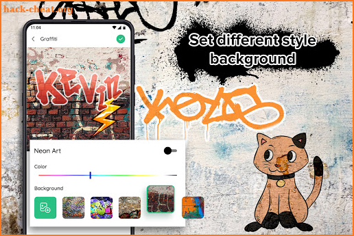 Graffiti Name Logo Maker screenshot