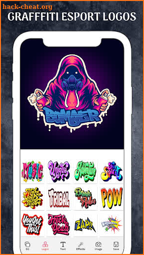 Graffitti Logo Maker, Name Art screenshot