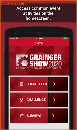 Grainger Show 2020 screenshot