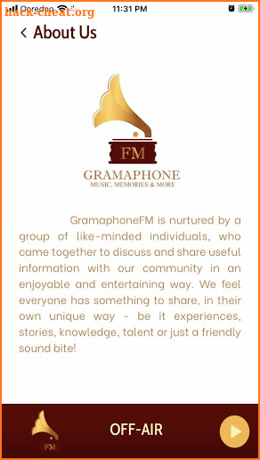 GramaphoneFM screenshot