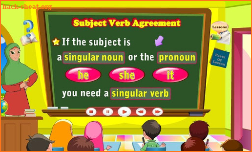 تعليم قواعد اللغة الإنجليزية مستوى ثالث Grammar screenshot