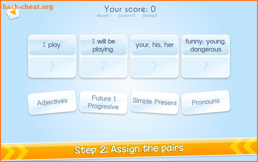 Grammar Challenge screenshot