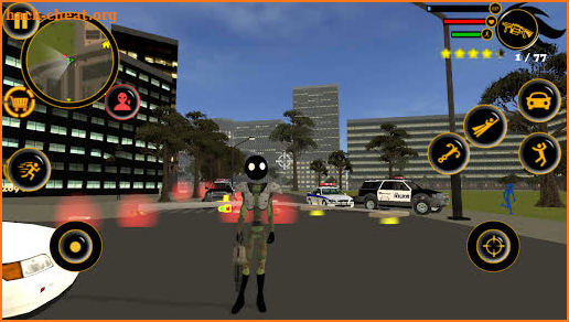 Grand Army Stickman Vegas Crime screenshot