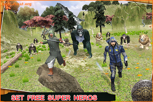 Grand Arrow Hero Survival: Superheroes Rescue screenshot