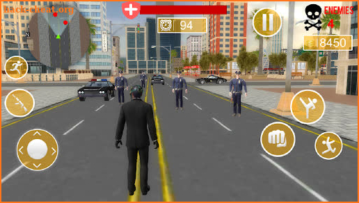 Grand Bank Heist Shooting Game screenshot