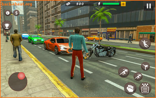 Grand Bike Gangster City Crime screenshot