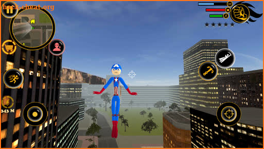 Grand Captain Stickman Rope Hero screenshot