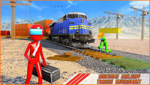 Grand Construction Excavator: Red Imposter Game screenshot